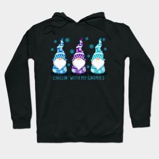 Winter Gnomes - Chilling With My Gnomies Hoodie
